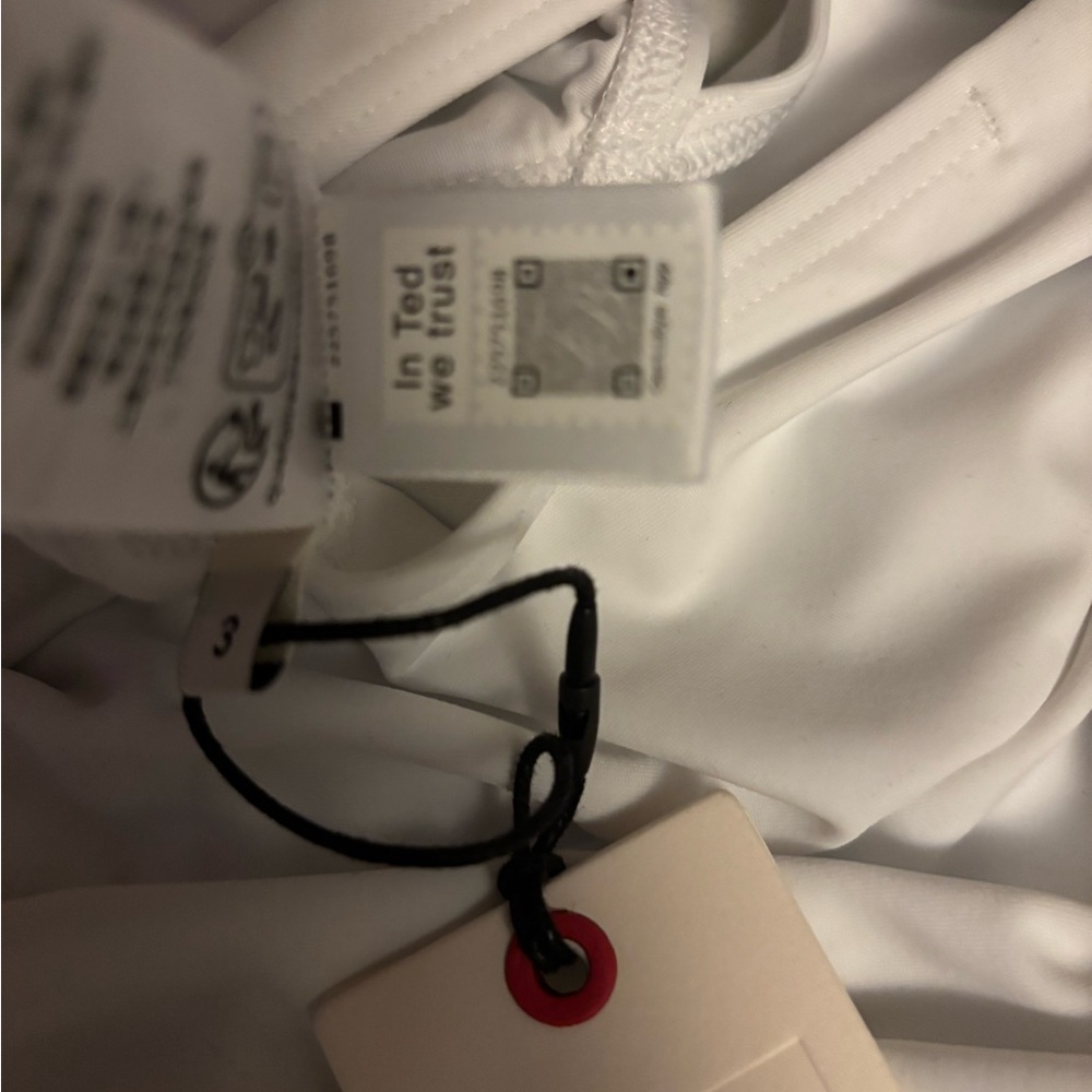 Ted Baker White One-Shoulder Swim One Piece - Picture 5 of 8